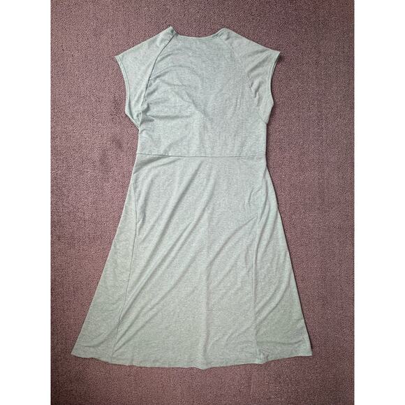 Patagonia Seabrook Banda Dress Twist Front Mint Green Size Medium - Picture 3 of 7